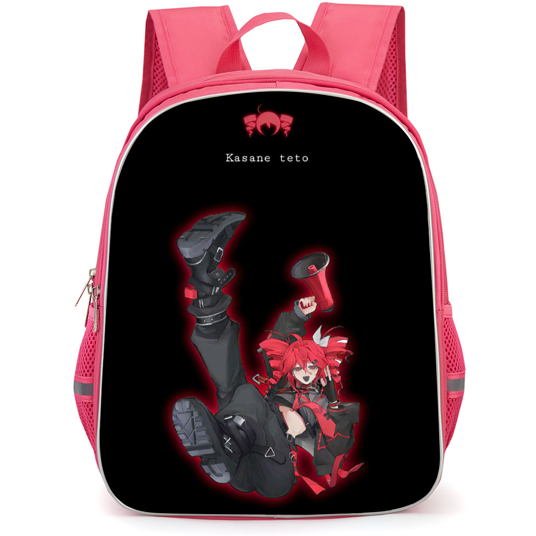 Teto Kasane Backpack School Bag StudentPack - Holding Megaphone Portrait Poster