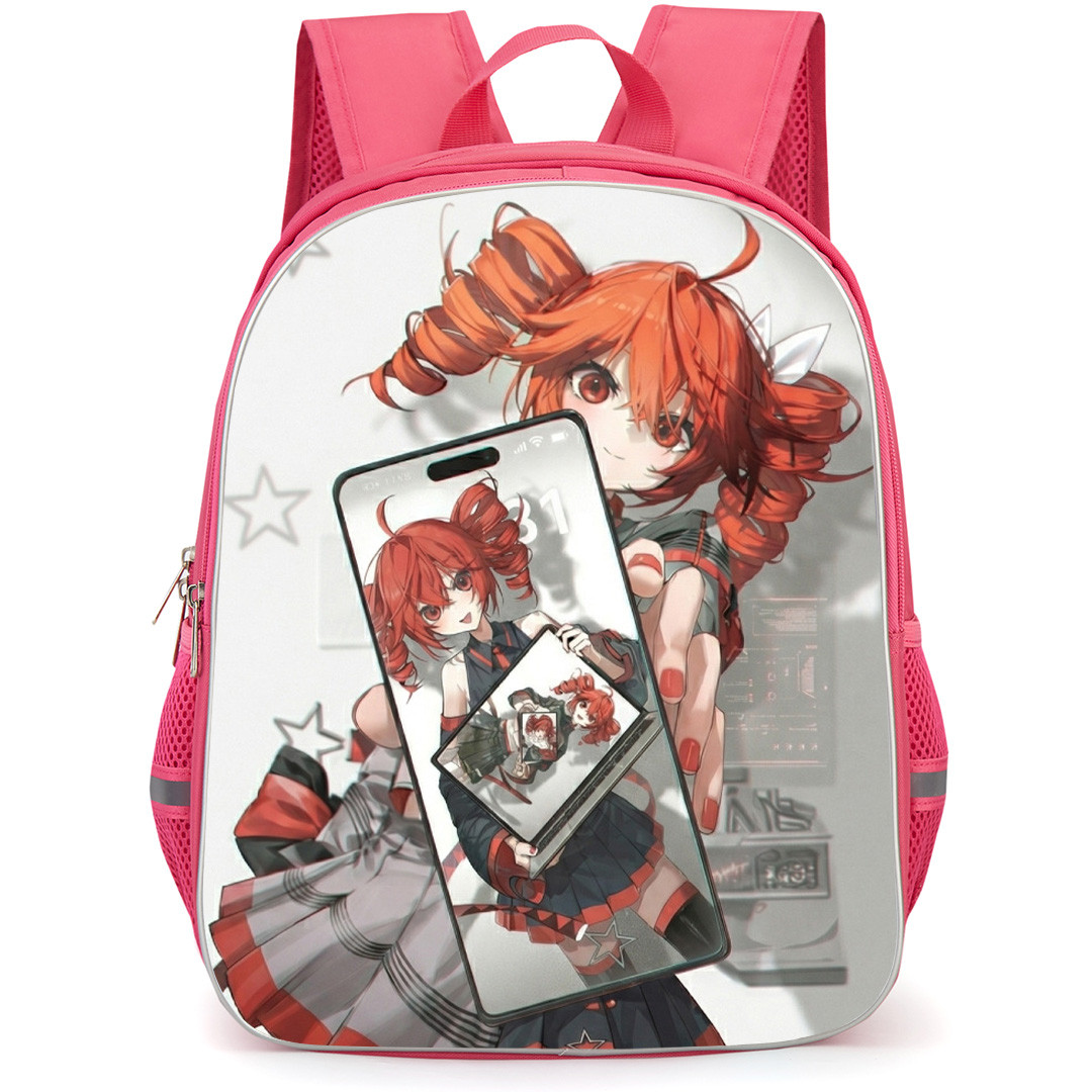 Teto Kasane Backpack School Bag StudentPack - Smiling Selfie Portrait Poster