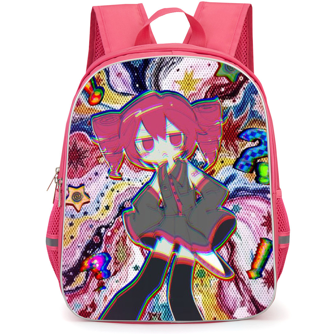 Teto Kasane Backpack School Bag StudentPack - Smirking Portrait Visual Art