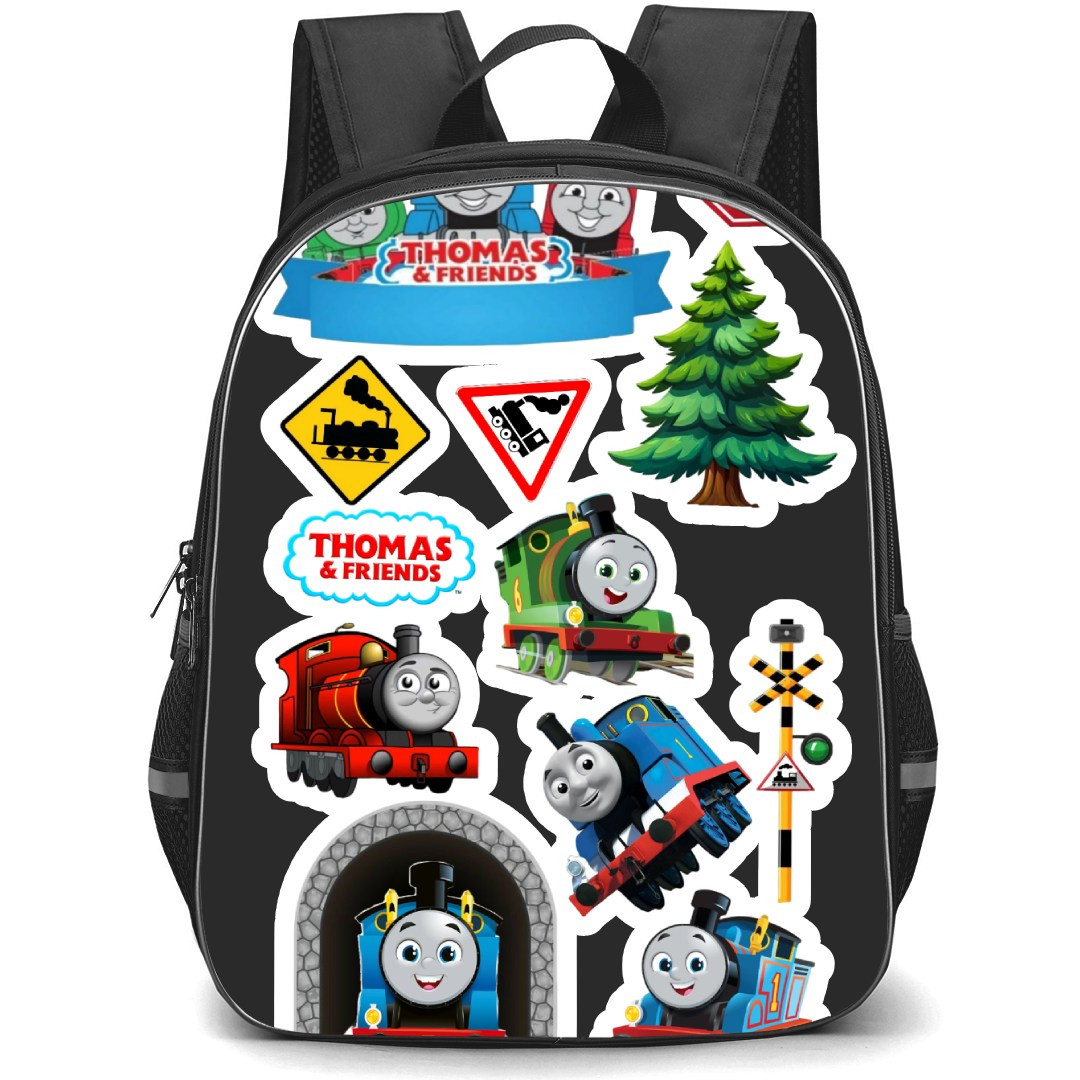 Thomas and Friends Backpack StudentPack - Character Collage Sticker Cartoon Art