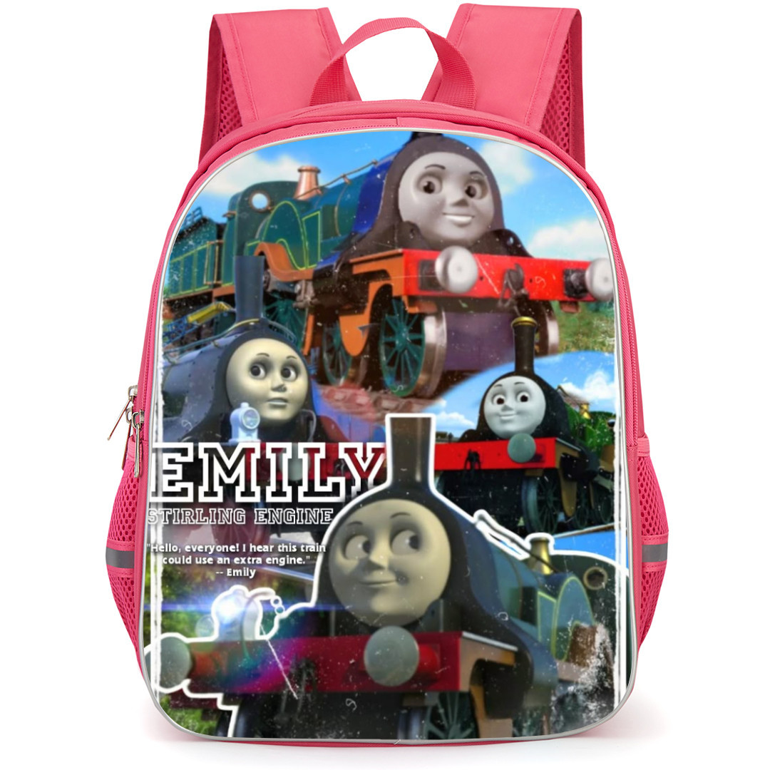 Thomas and Friends Backpack StudentPack - Emily Avatar Collage Cartoon Art Poster