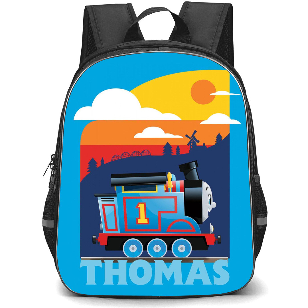 Thomas and Friends Backpack StudentPack - Thomas Avatar Minimal Sky Background Cartoon Art