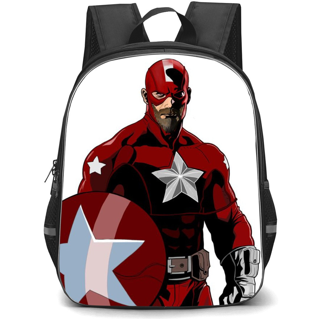 Thunderbolts Red Guardian Backpack StudentPack - Red Guardian Portrait White Background