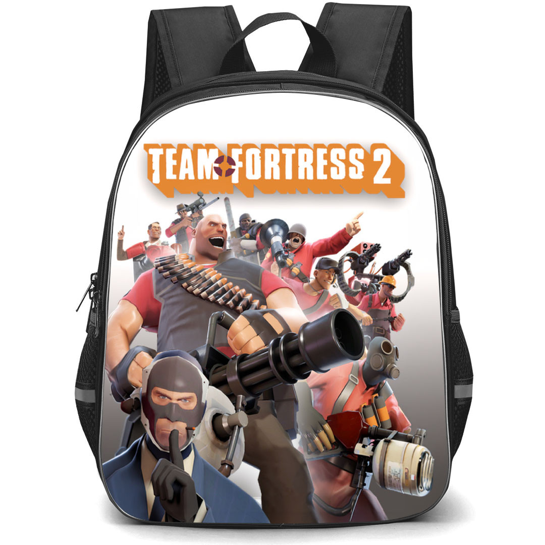 Team Fortress Backpack School Bag StudentPack - Team Fortress 2 Characters Collage Poster