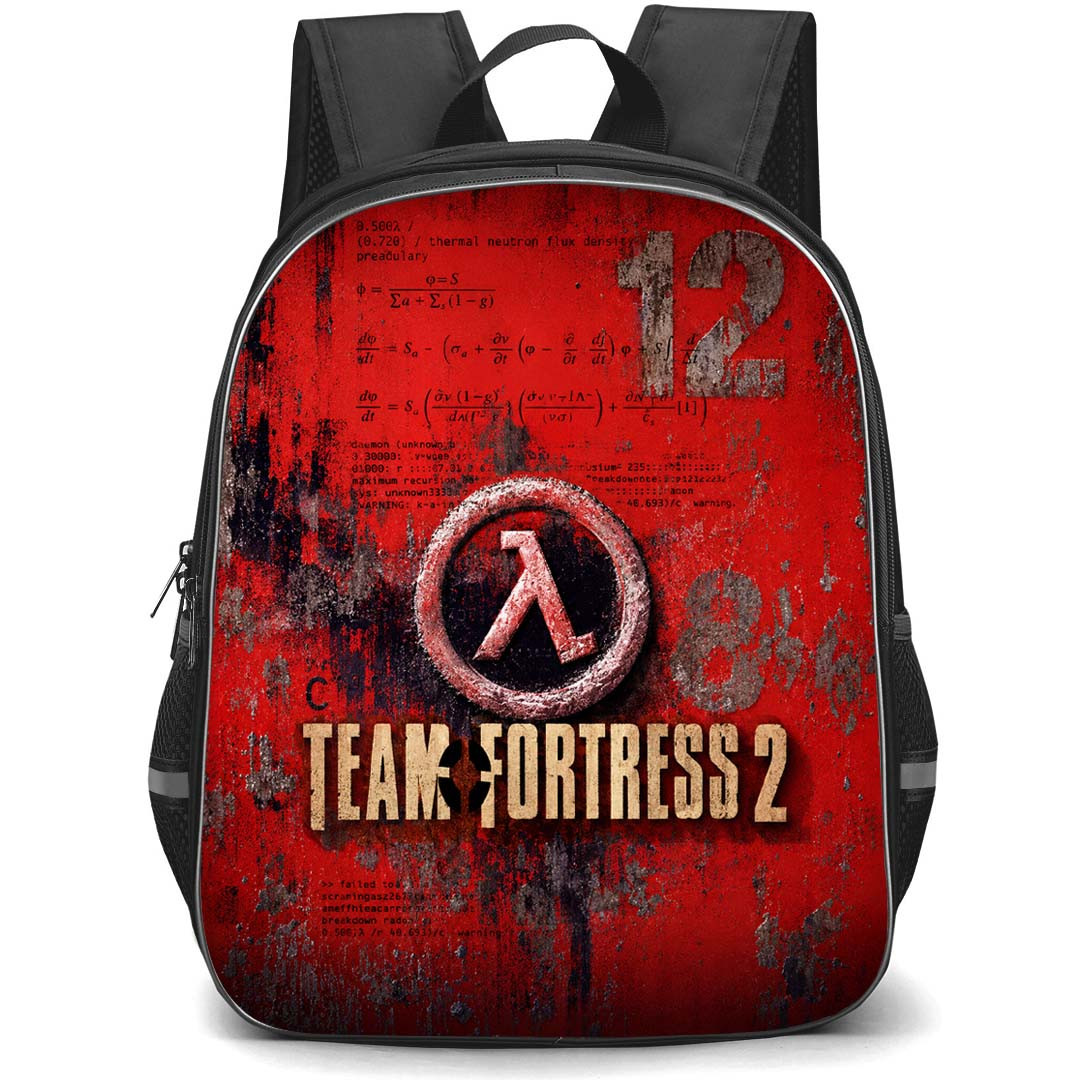 Team Fortress Backpack School Bag StudentPack - Team Fortress 2 Game Cover Art