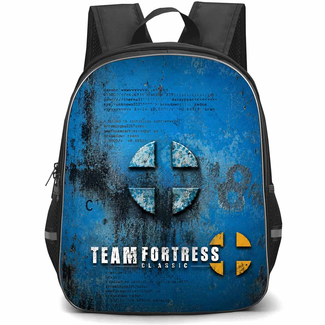 Team Fortress Backpack School Bag StudentPack - Team Fortress Classic Game Cover Art