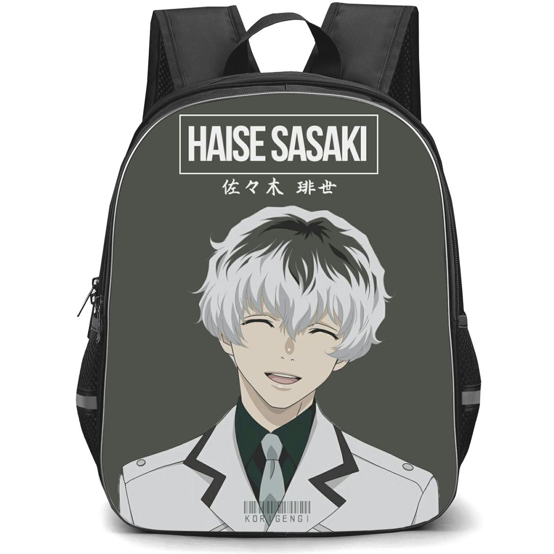 Tokyo Ghoul Haise Sasaki Backpack StudentPack - Haise Sasaki Portrait Comic Poster Art