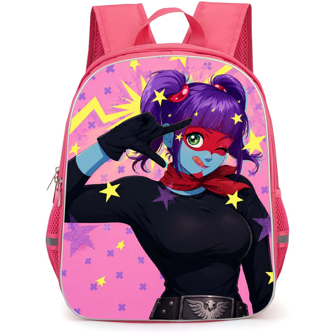 Tojima Wants To Be A Kamen Rider Yukarisu Backpack School Bag StudentPack - Yukarisu Vibrant Comic Pop Art Illustration Poster