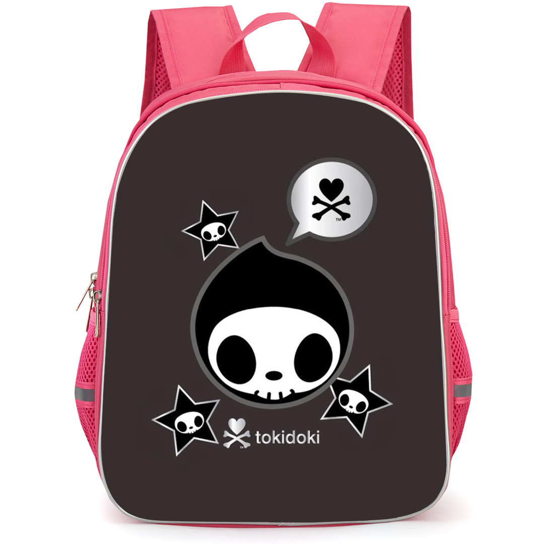 Tokidoki Adios Backpack School Bag StudentPack - Adios Avatar Star In Brown Background