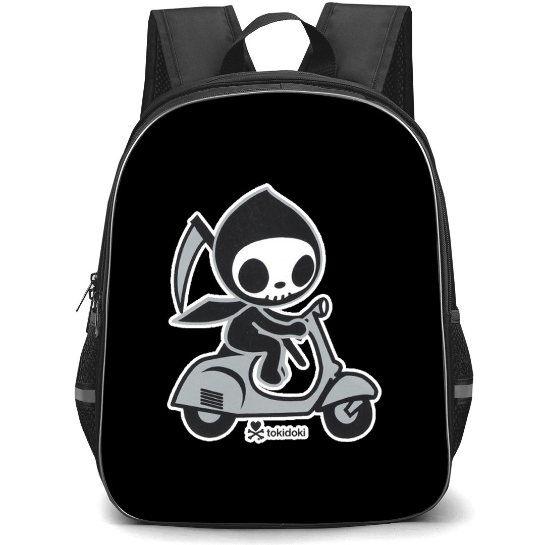 Tokidoki Adios Backpack School Bag StudentPack - Adios Riding A Scooter Sticker
