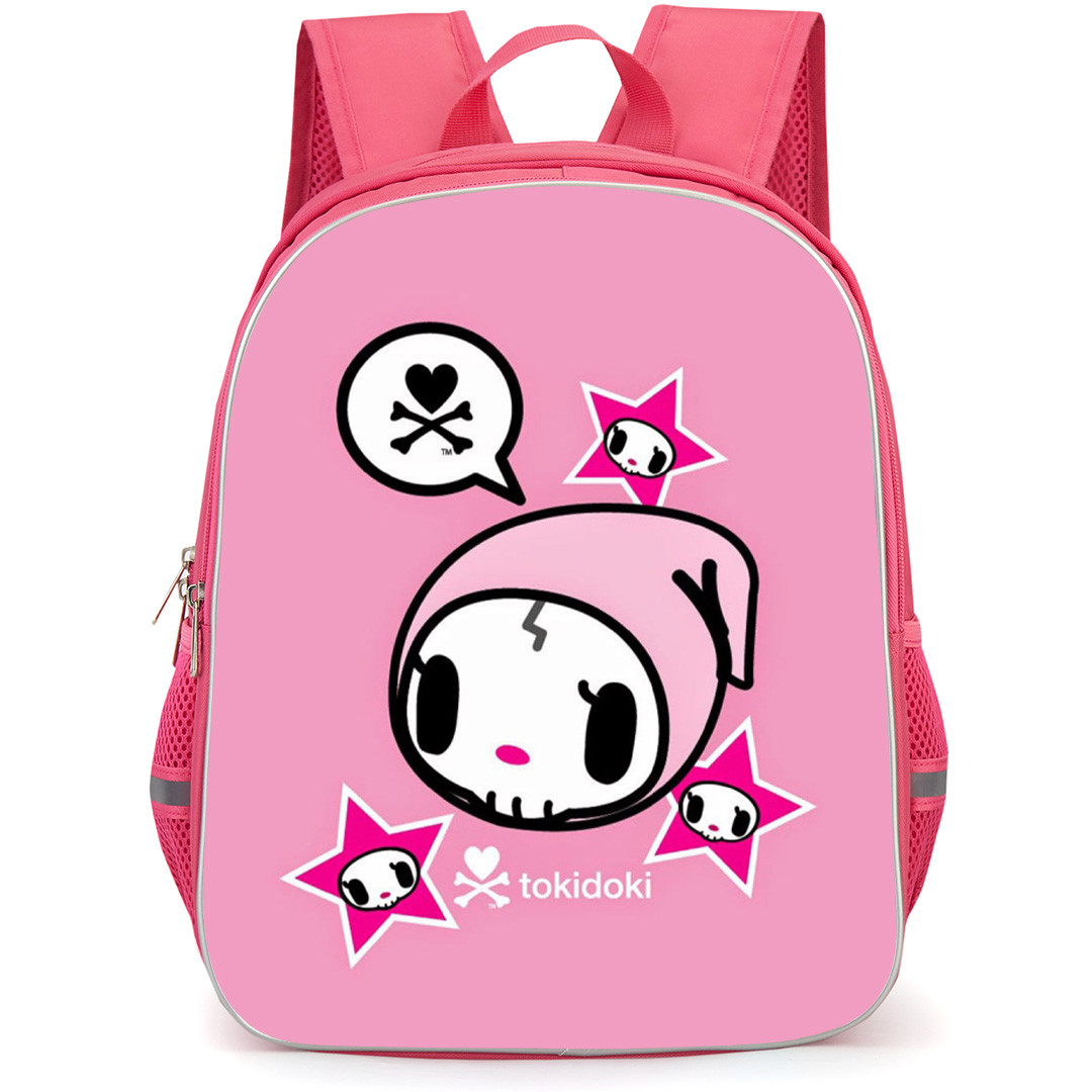 Tokidoki Ciao Ciao Backpack School Bag StudentPack - Ciao Ciao Avatar Star In Pink Background