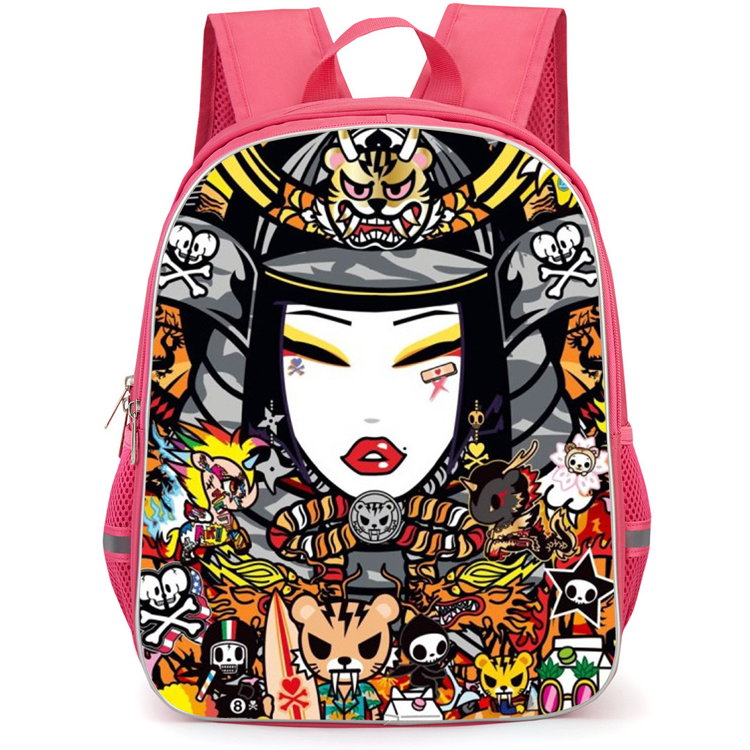Tokidoki Backpack School Bag StudentPack - Complex Con Collage Poster