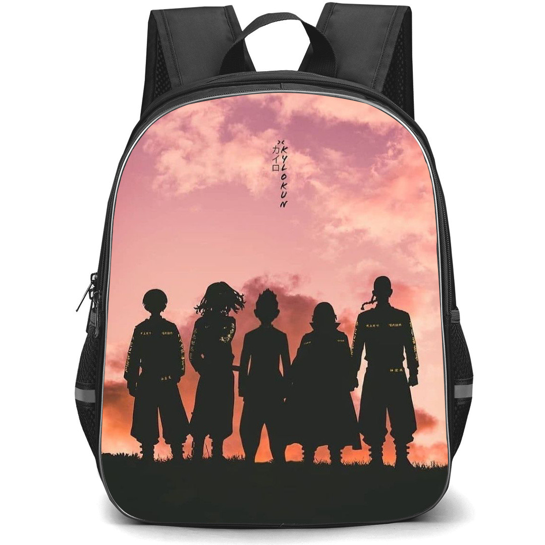 Tokyo Revengers Backpack StudentPack - Characters Silhouette