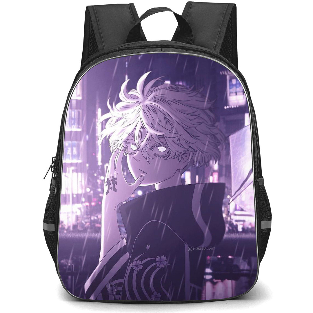 Tokyo Revengers Izana Kurokawa Backpack StudentPack - Izana Kurokawa Fierce Portrait