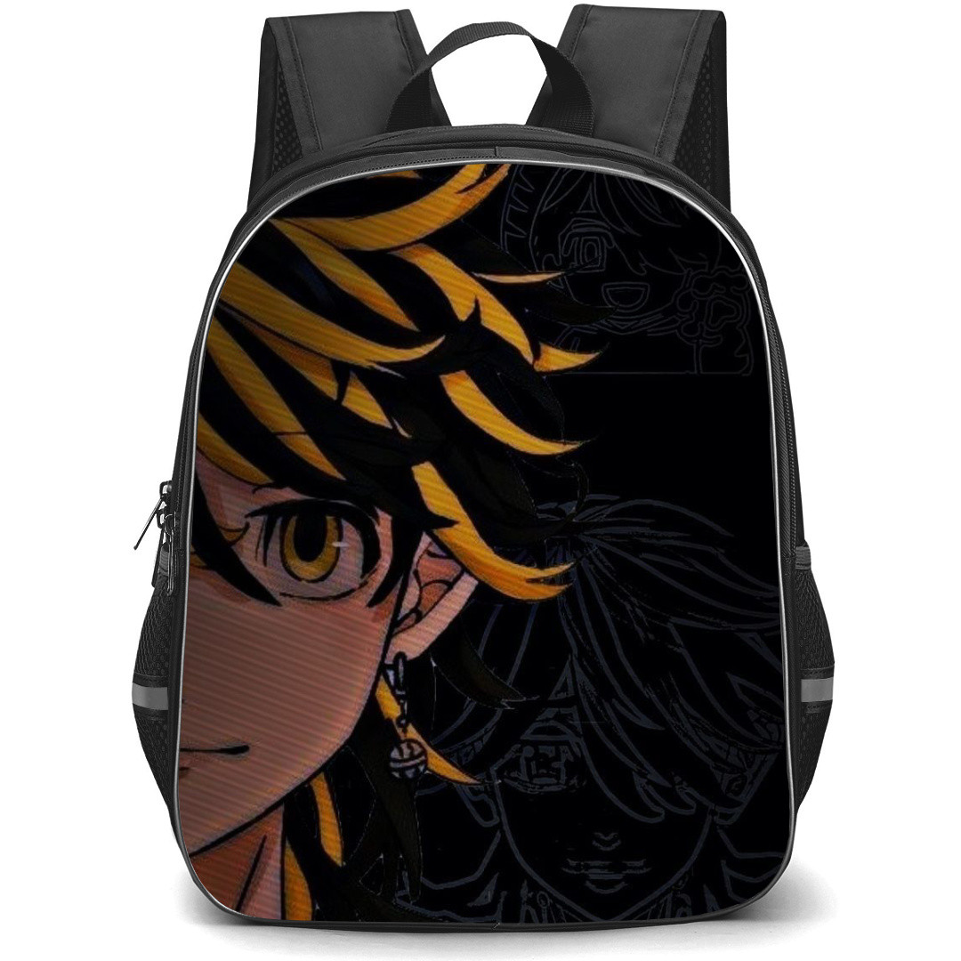 Tokyo Revengers Kazutora Backpack StudentPack - Kazutora Half Portrait