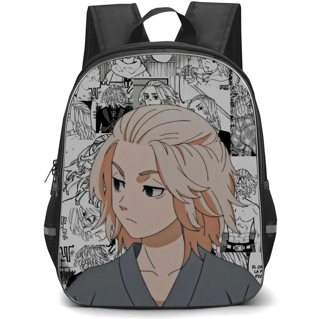 Tokyo Revengers Mikey Backpack StudentPack - Mikey Comic Portrait