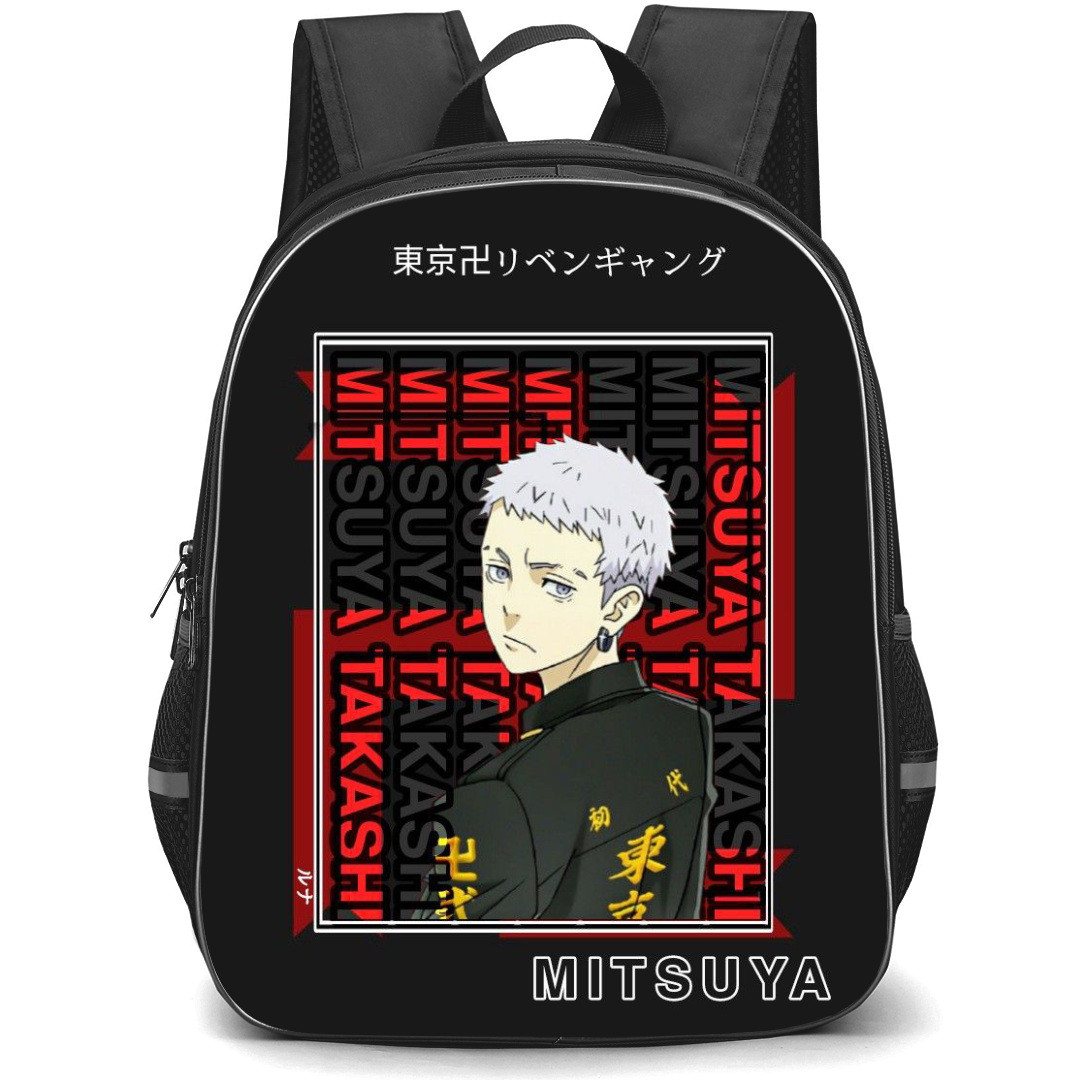 Tokyo Revengers Mitsuya Backpack StudentPack - Mitsuya Fierce Portrait