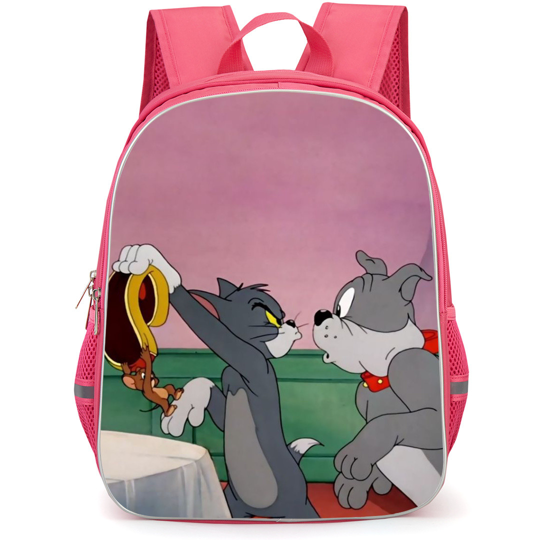 Tom and Jerry Backpack StudentPack - Tom and Jerry With Spike Bulldog