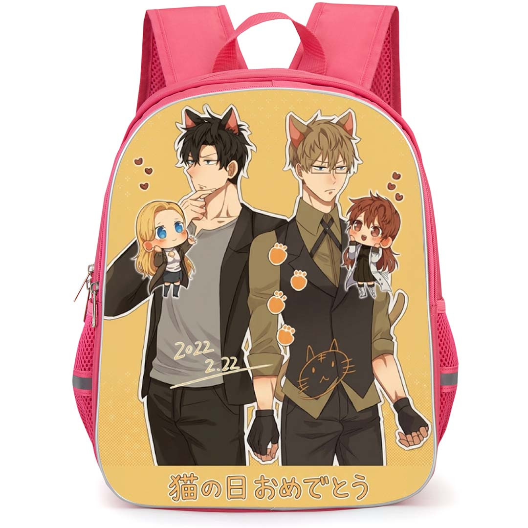 Tomb Raider King Backpack School Bag StudentPack - Tomb Raider King Characters Cat Day Poster