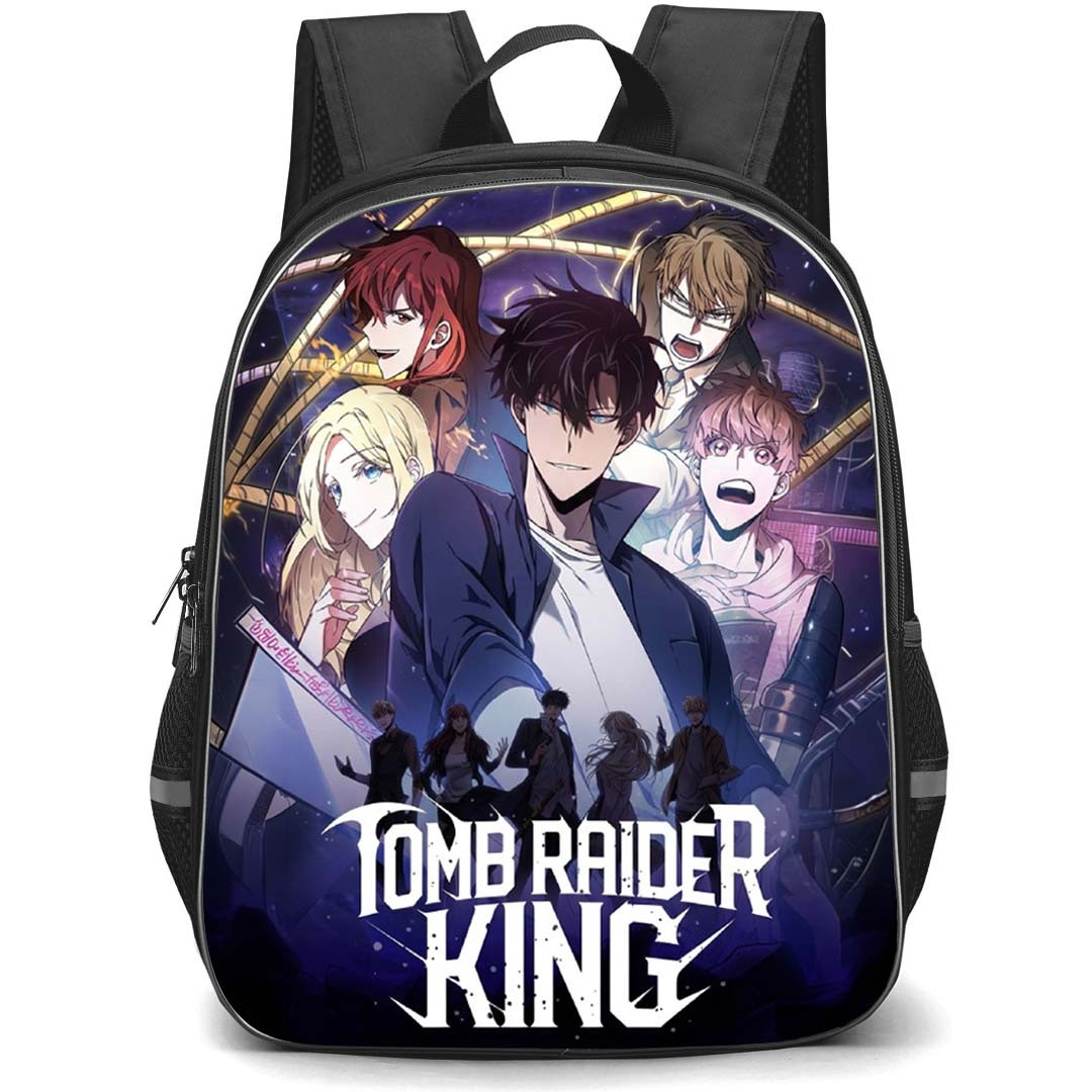 Tomb Raider King Backpack School Bag StudentPack - Tomb Raider King Characters Fierce Series Poster