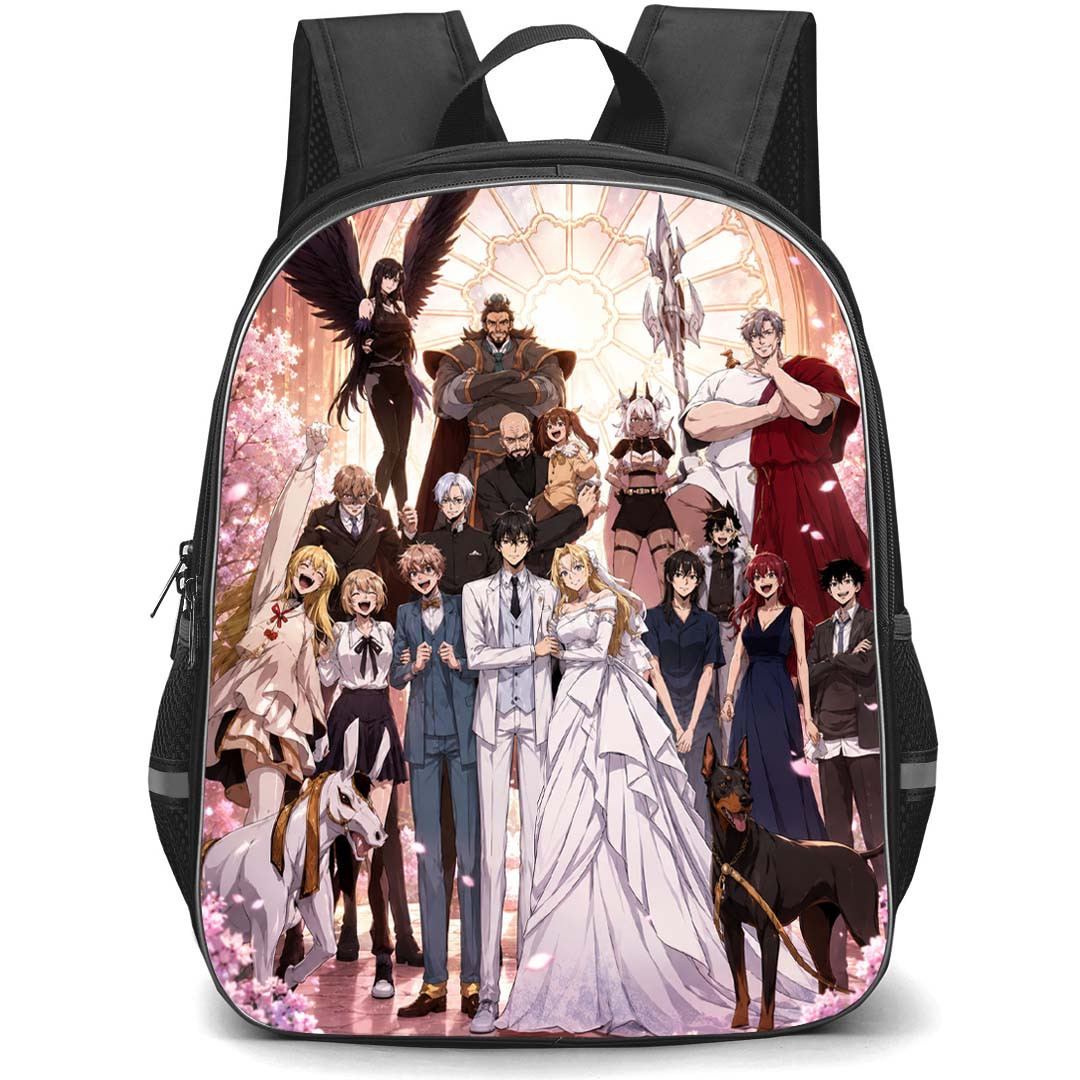 Tomb Raider King Backpack School Bag StudentPack - Tomb Raider King Characters Happy Wedding Poster