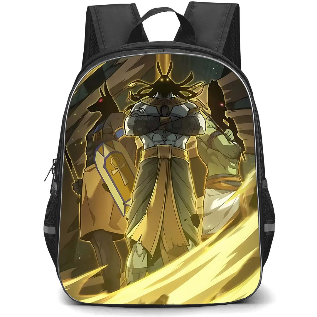 Tomb Raider King Backpack School Bag StudentPack - Tomb Raider King Characters Scale Of Hearts