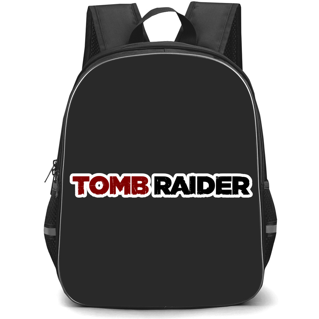 Tomb Raider Backpack StudentPack - Series Logo Sticker Art