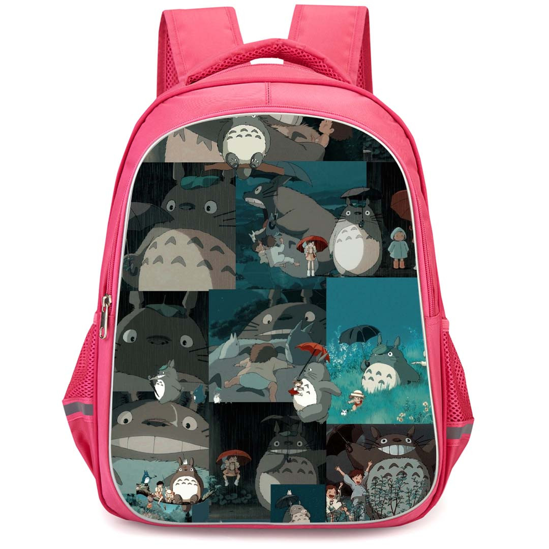 My Neighbor Totoro Backpack StudentPack - My Neighbor Totoro Portrait Collage