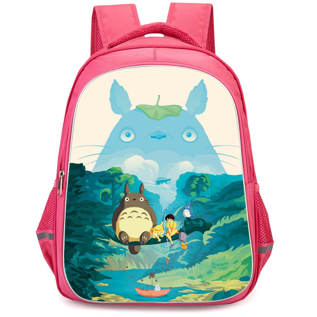 My Neighbor Totoro Backpack StudentPack - My Neighbor Totoro Sitting On A Tree Art Poster