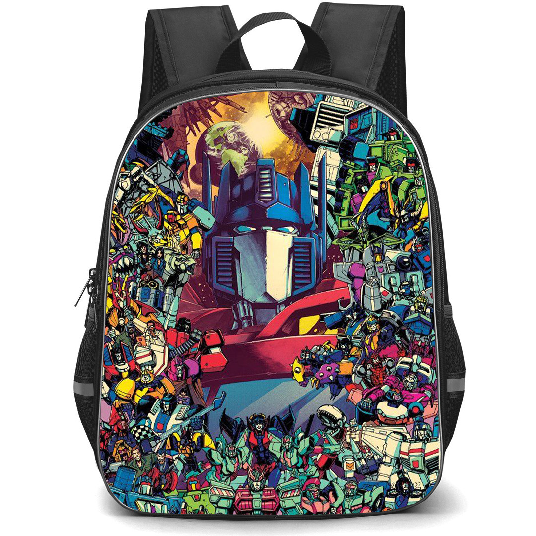 Transformers Autobot Backpack StudentPack - Autobot Comic Art Collage