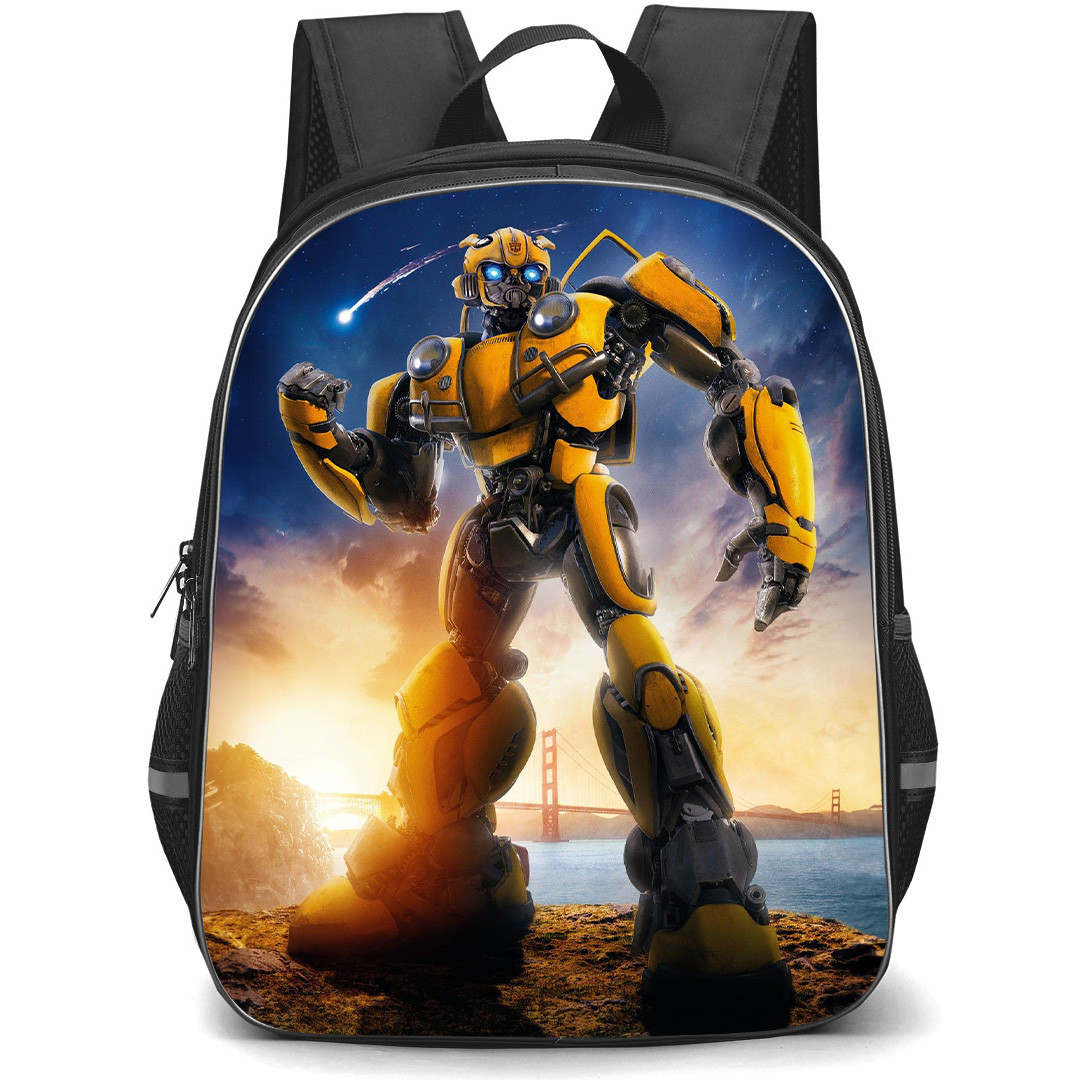 Transformers Bumblebee Backpack StudentPack - Bumblebee Movie Portrait