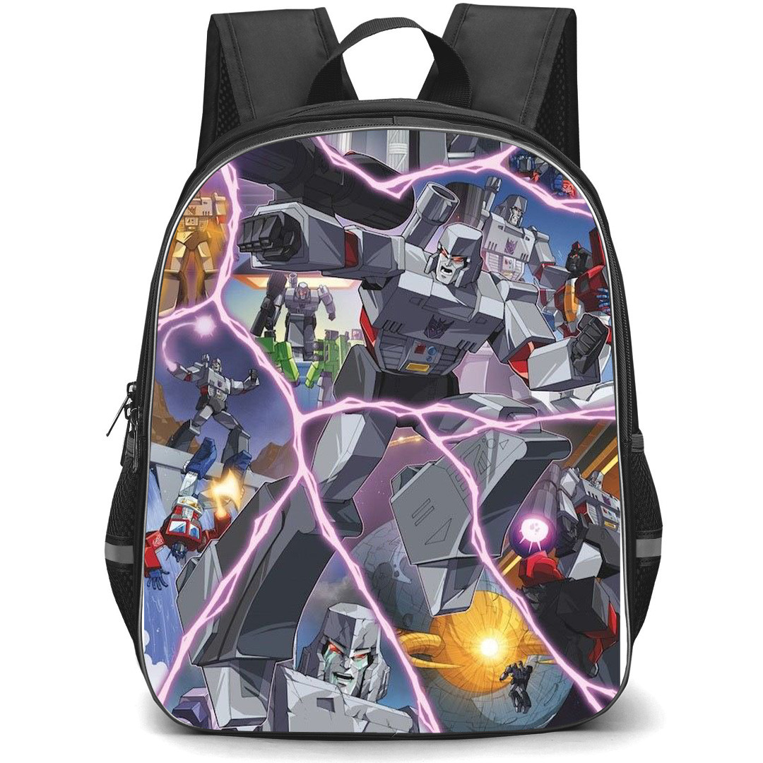 Transformers Megatron Backpack StudentPack - Megatron Comic Art Collage