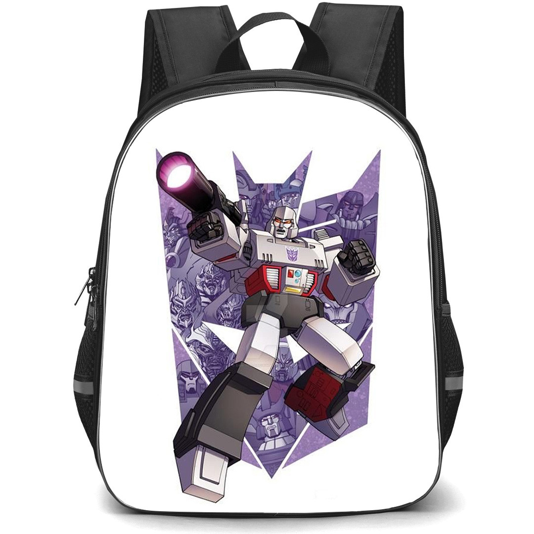 Transformers Megatron Backpack StudentPack - Megatron With Decepticon Logo