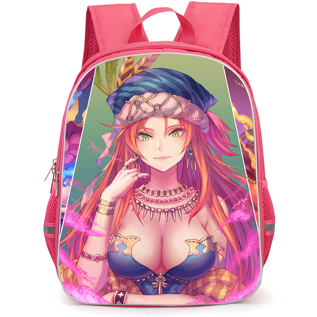 Trials Of Mana Backpack School Bag StudentPack - Trials Of Mana 3 Main Faction Generals Collage