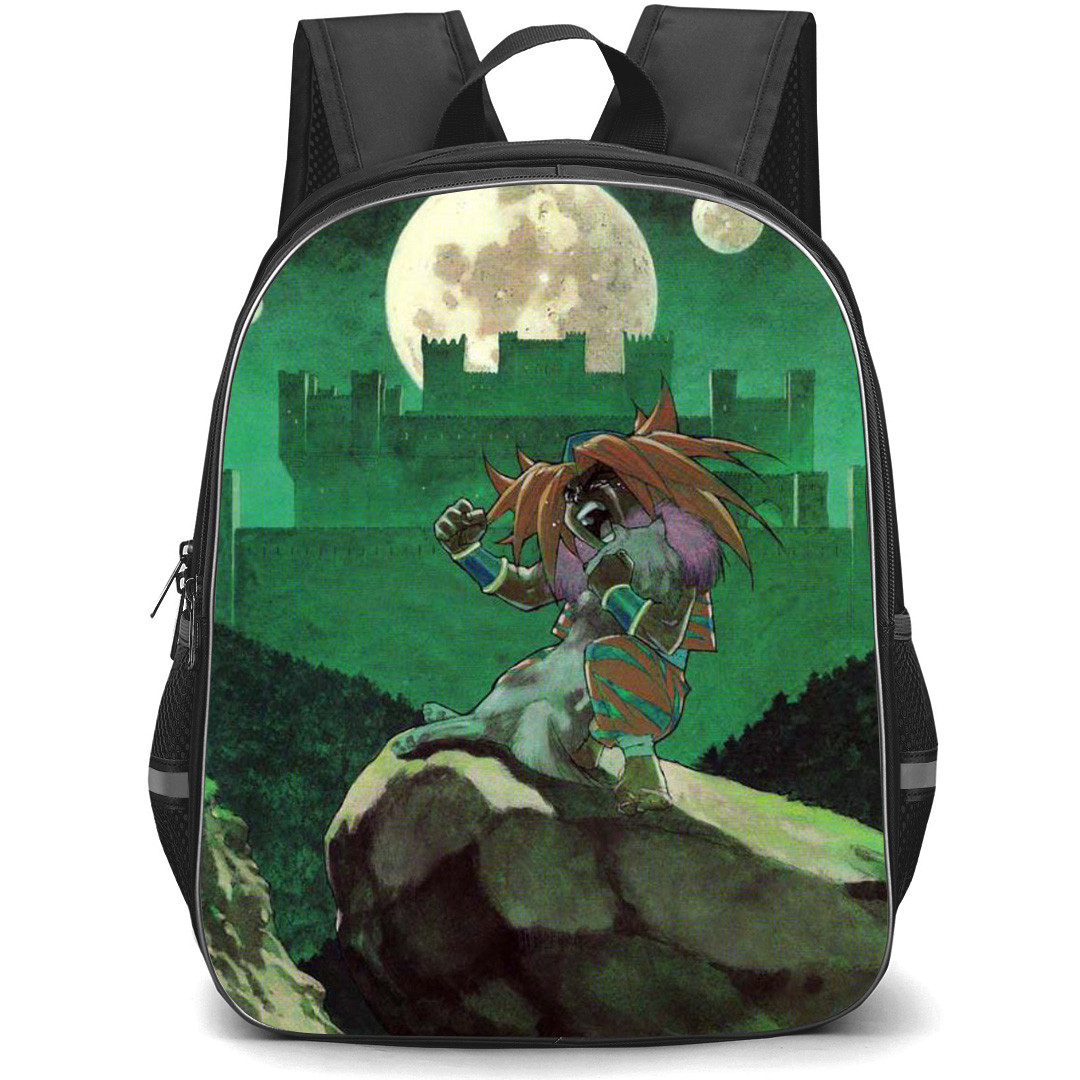 Trials Of Mana Kevin Backpack School Bag StudentPack - Kevin Prologue Illustration