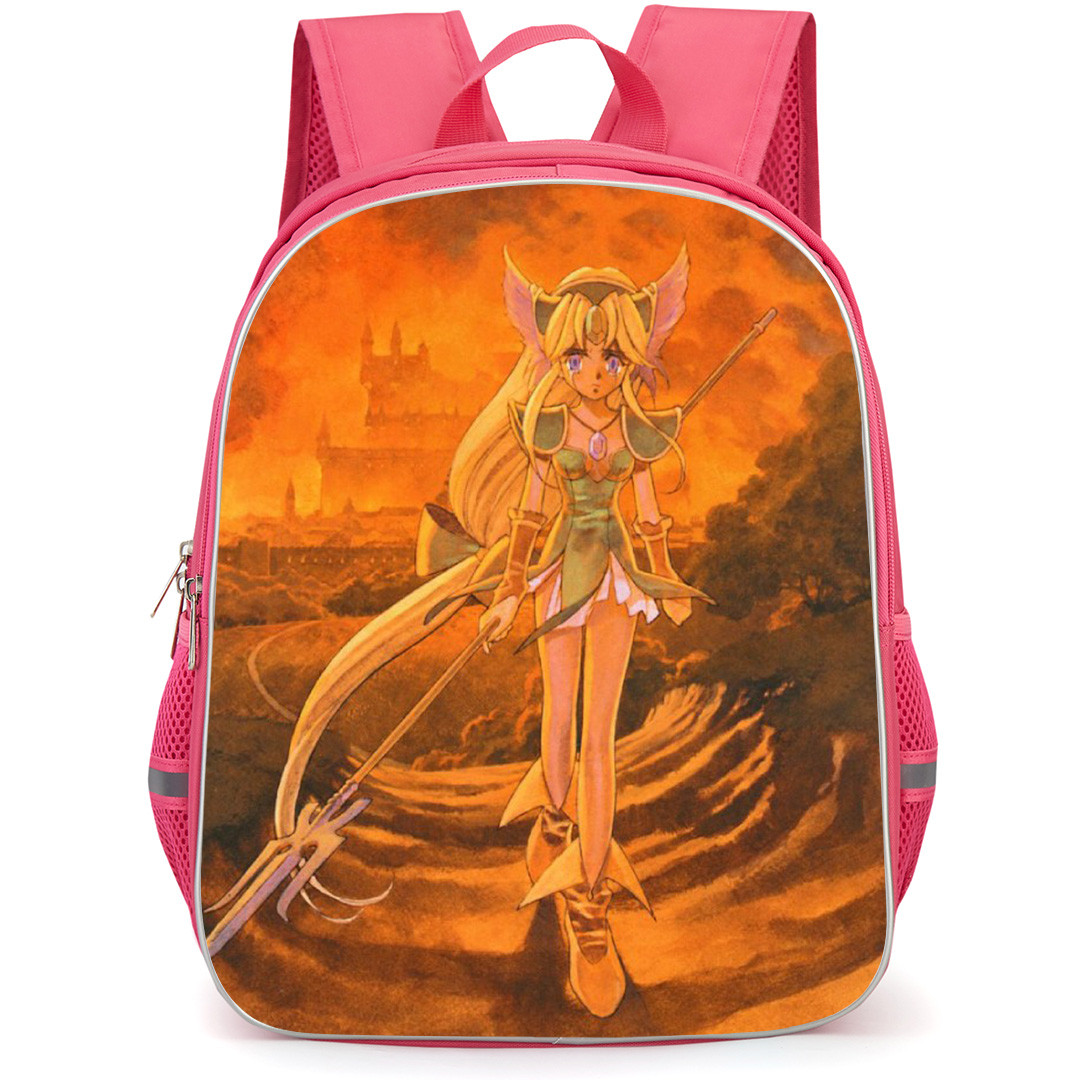 Trials Of Mana Riesz Backpack School Bag StudentPack - Riesz Prologue Illustration