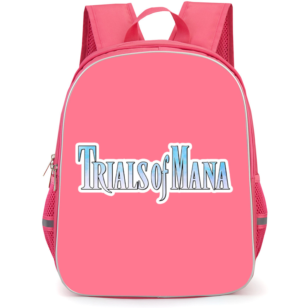 Trials Of Mana Backpack School Bag StudentPack - Trials Of Mana Series Logo Sticker