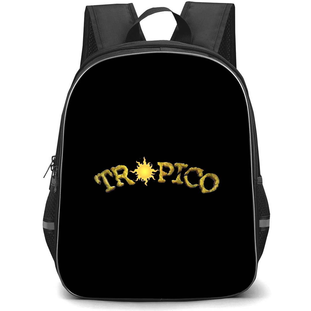 Tropico Backpack School Bag StudentPack - Tropico Game Logo Sticker
