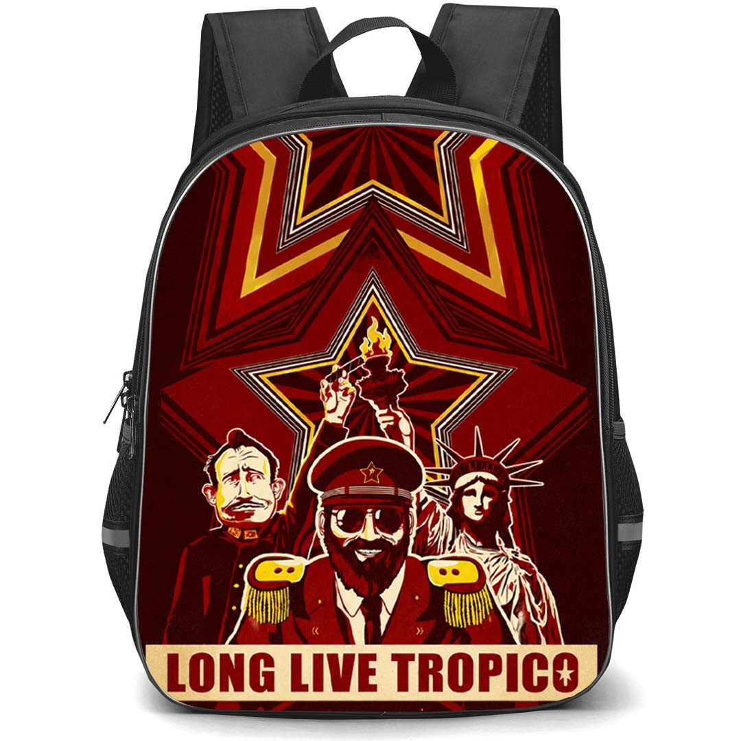 Tropico Backpack School Bag StudentPack - Tropico Long Live Poster