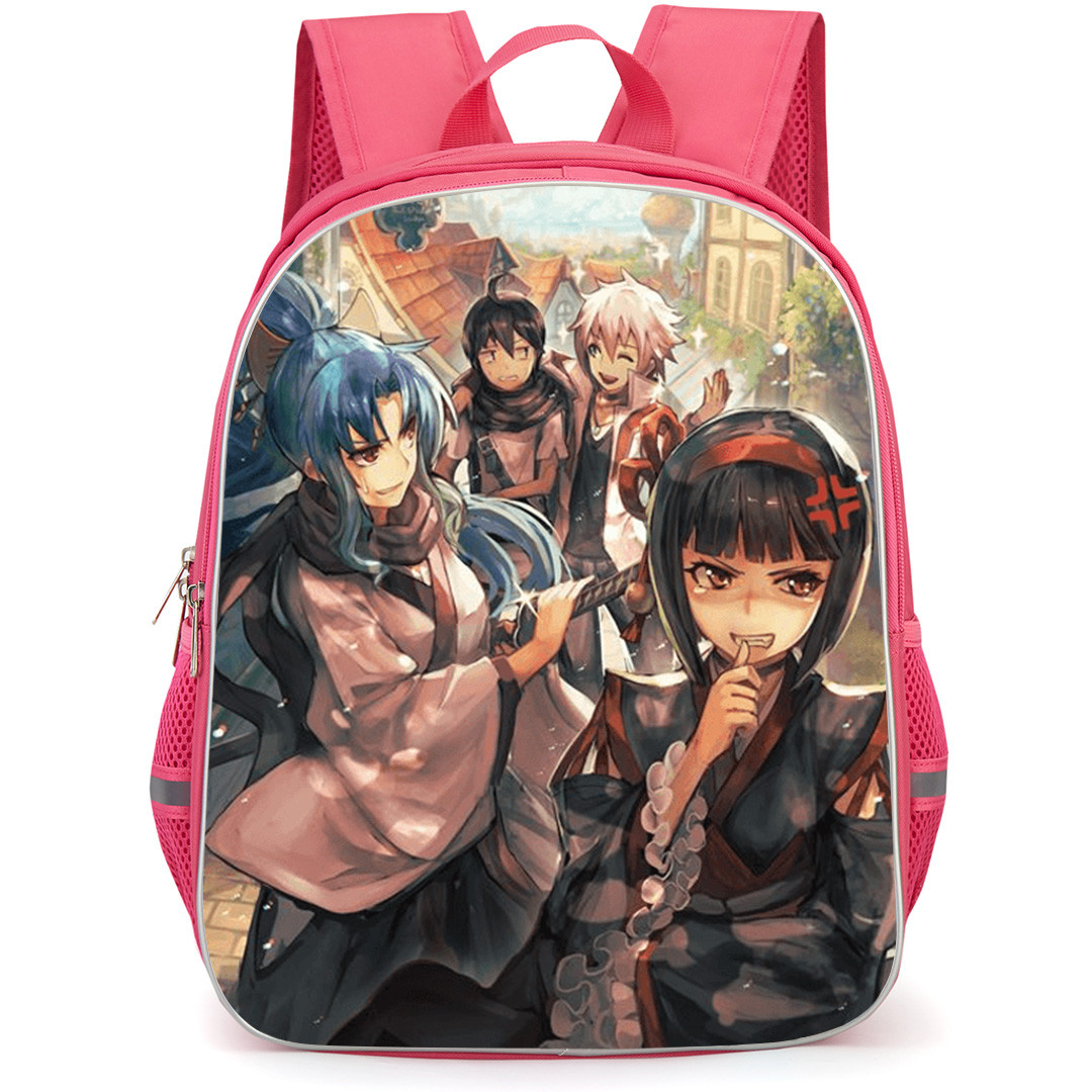 Tsukimichi Moonlit Fantasy Backpack School Bag StudentPack - Tsukimichi Moonlit Fantasy Characters Volume 7 Cover Art