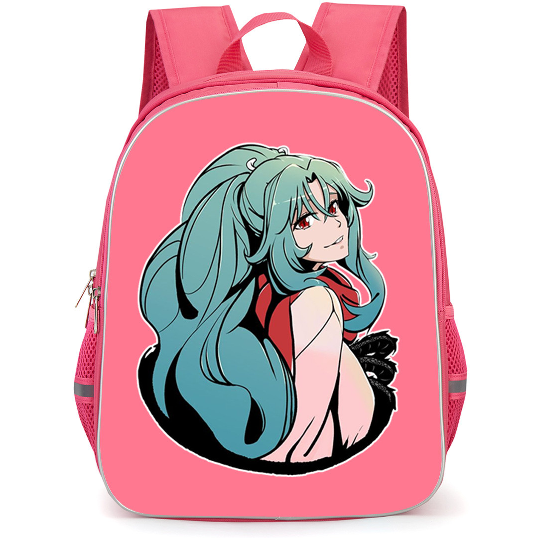Tsukimichi Moonlit Fantasy Tomoe Backpack School Bag StudentPack - Tomoe Minimalist Art Sticker