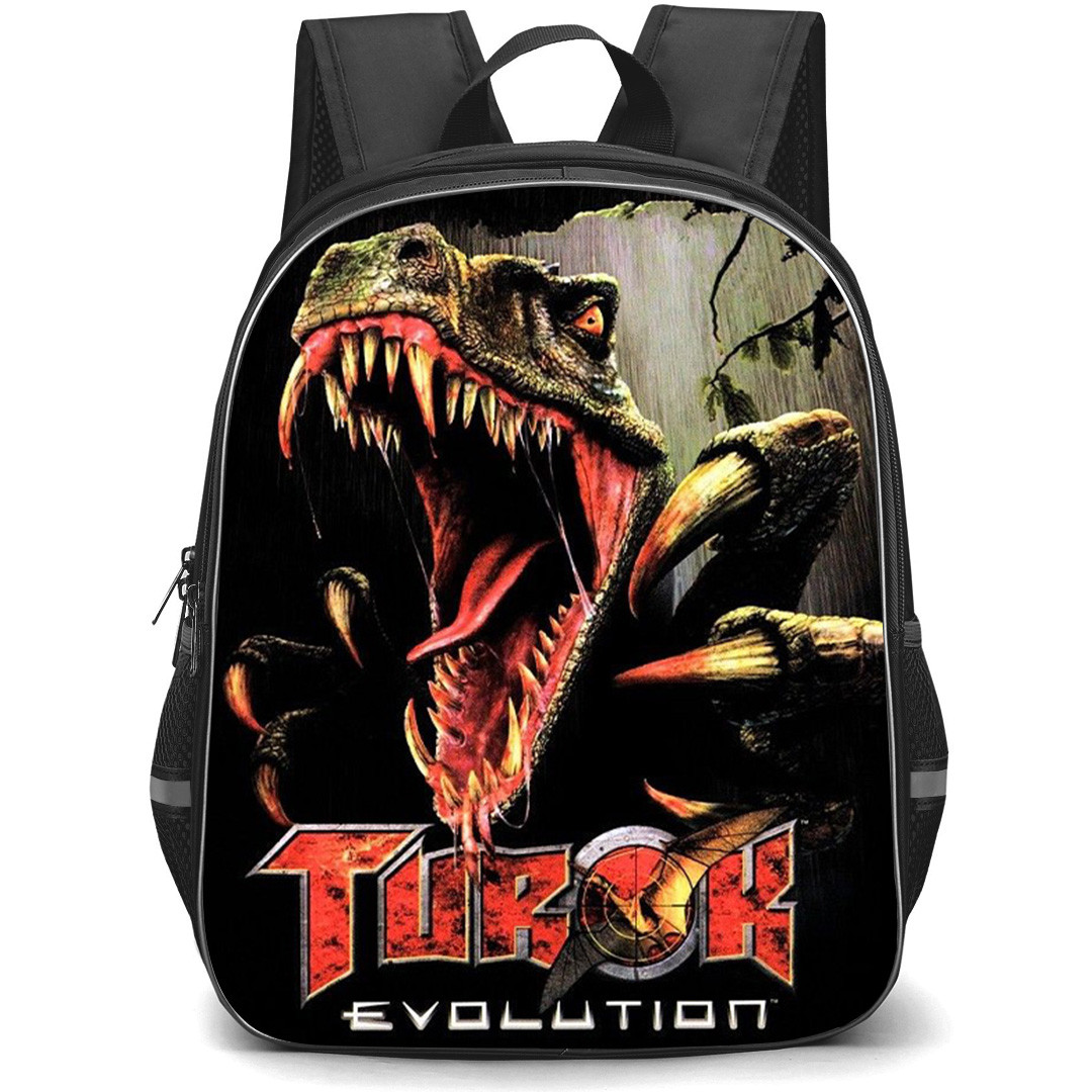Turok Backpack School Bag StudentPack - Turok Evolution Game Cover Poster