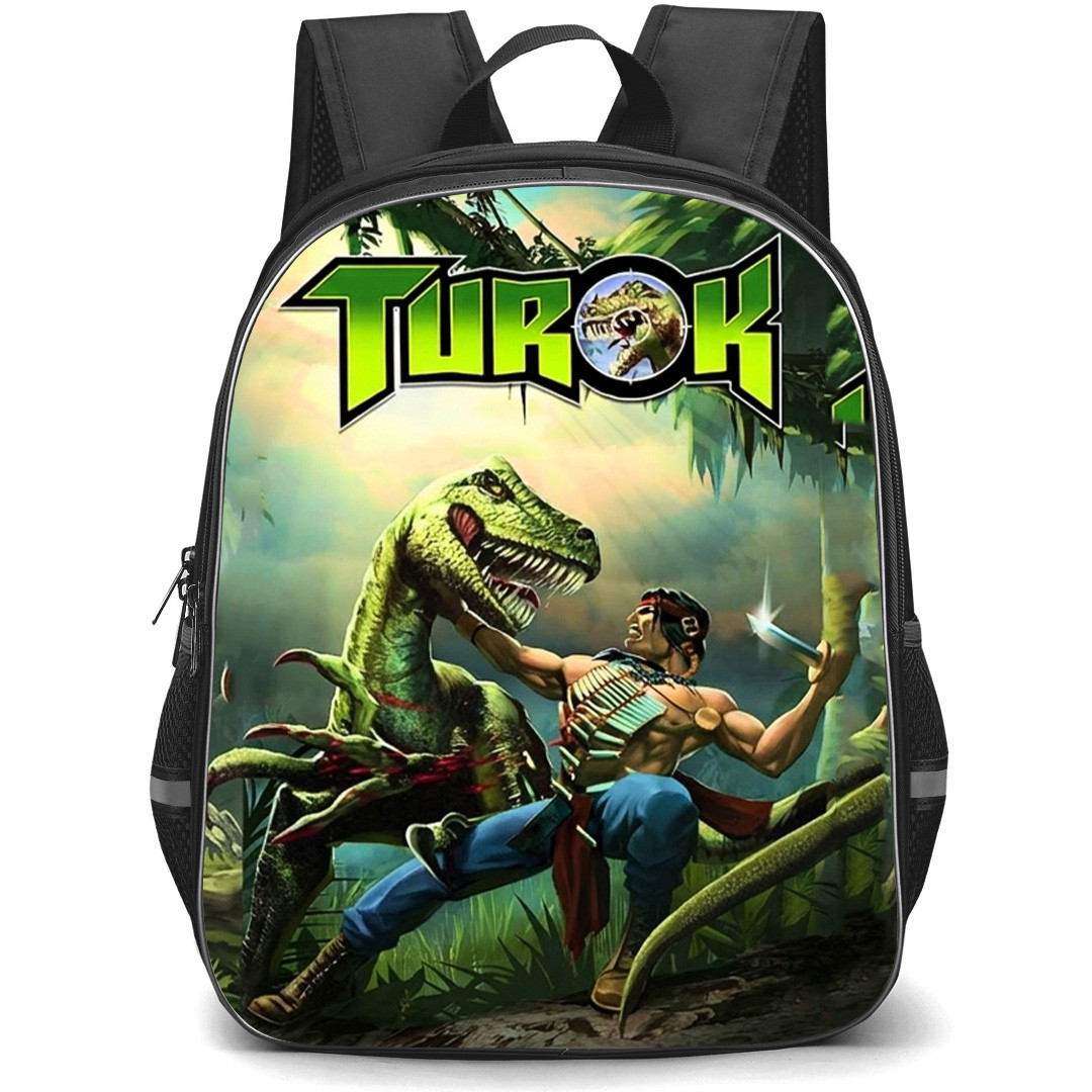 Turok Backpack School Bag StudentPack - Turok Game Cover Poster