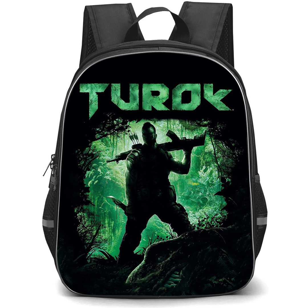 Turok Backpack School Bag StudentPack - Turok Silhouette Art Poster