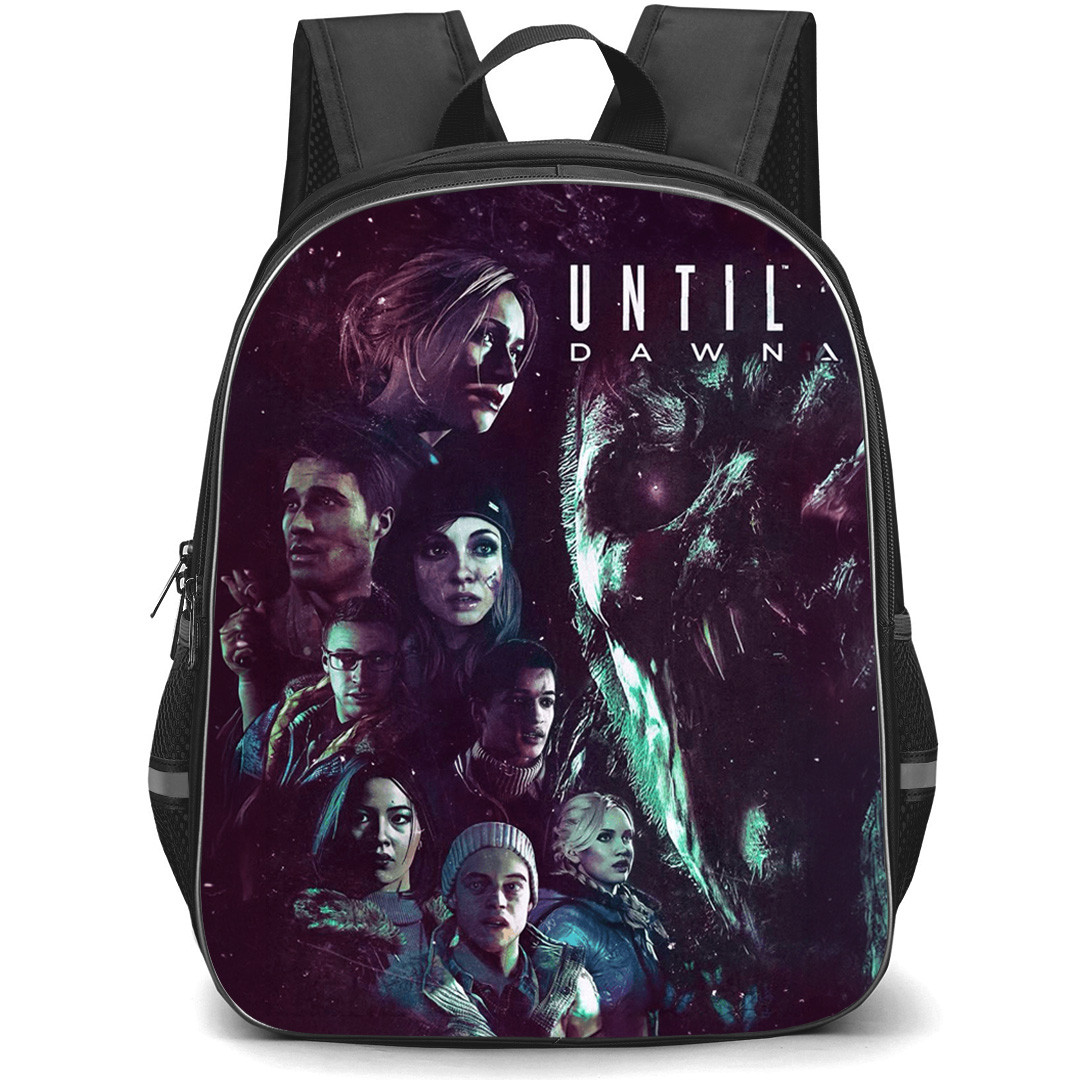 Until Dawn Backpack School Bag StudentPack - Until Dawn Fear Expression Characters Poster