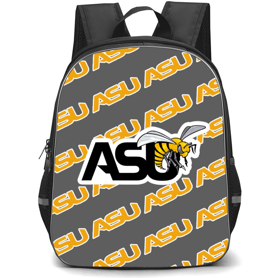 Alabama State Hornets Backpack StudentPack - Alabama State University Hornets College Football Medley Monogram Wordmark