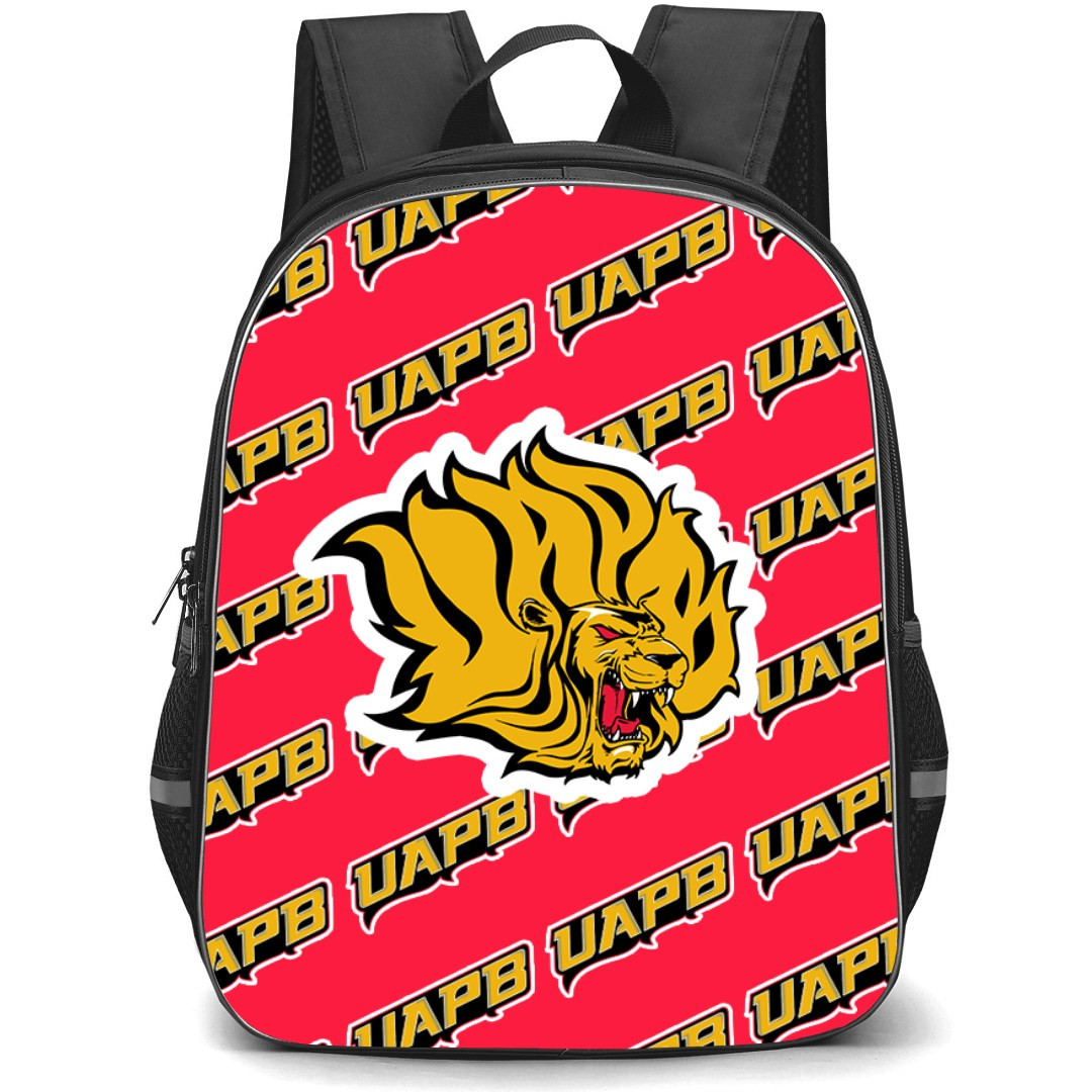 Arkansas?Pine Bluff Golden Lions Backpack StudentPack - University of Arkansas at Pine Bluff Golden Lions College Football Medley Monogram Wordmark