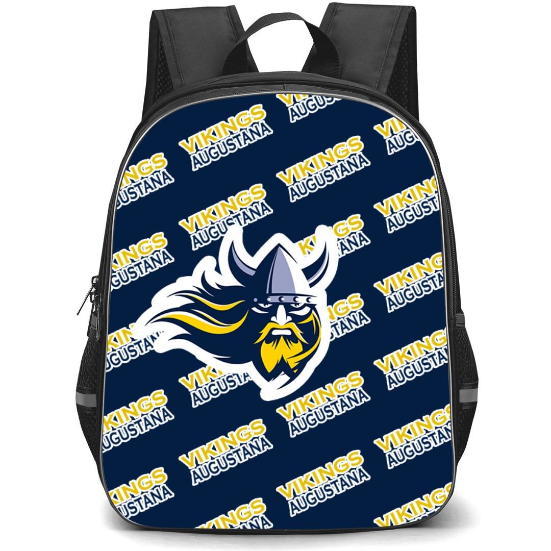 Augustana University Vikings Backpack StudentPack - Augustana University Vikings College Football Medley Monogram Wordmark