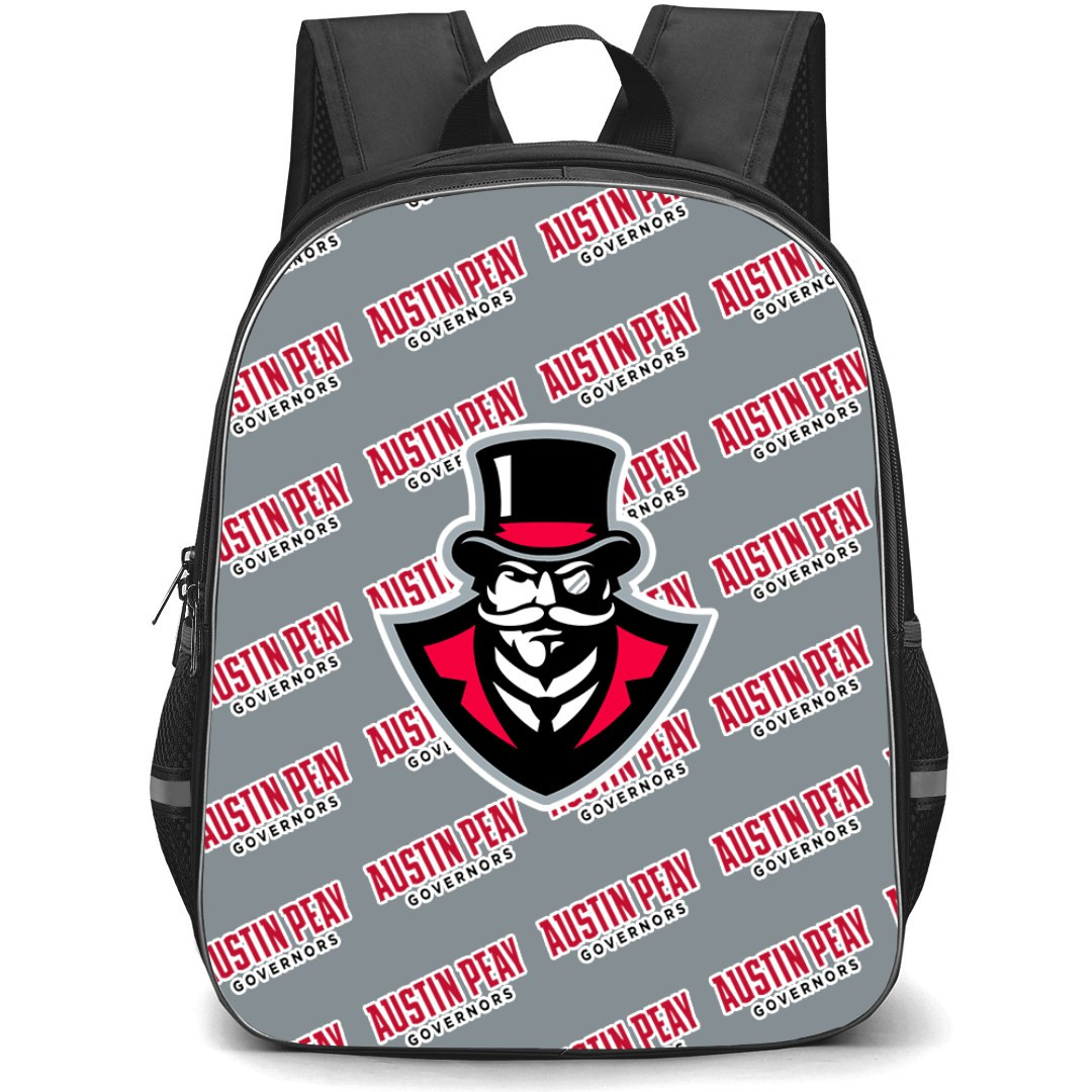Austin Peay Governors Backpack StudentPack - Austin Peay State University Governors College Football Medley Monogram Wordmark