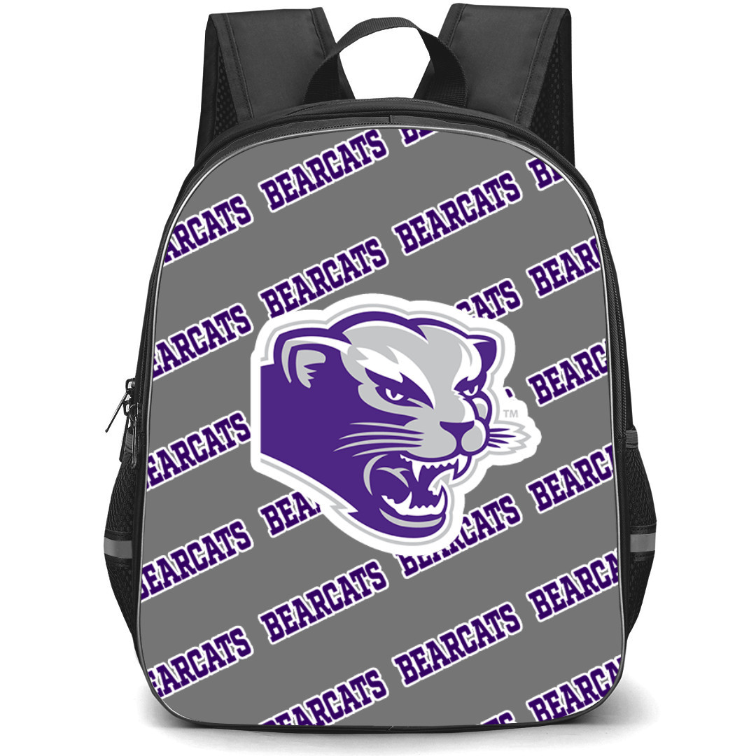 Southwest Baptist University Bearcats Backpack StudentPack - Southwest Baptist University Bearcats College Football Medley Monogram Wordmark